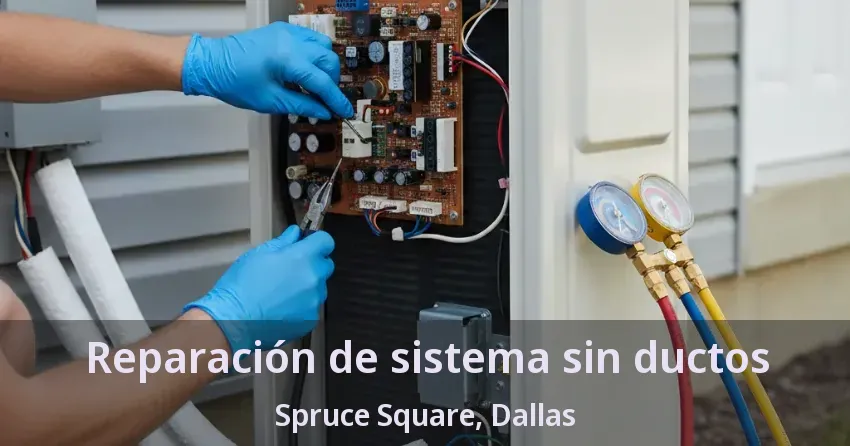Reparación de sistema sin ductos Spruce Square, Dallas - TX Reparación de sistema sin ductos Spruce Square, Dallas - TX