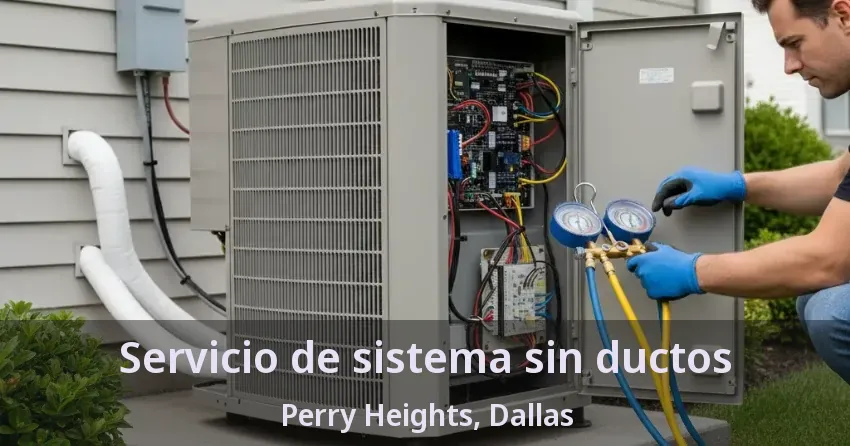 Servicio de sistema sin ductos Perry Heights, Dallas - TX
