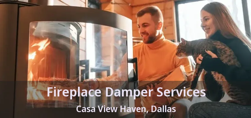 Fireplace Damper Services Casa View Haven, Dallas - TX