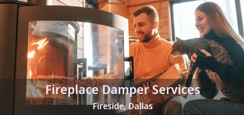 Fireplace Damper Services Fireside, Dallas - TX
