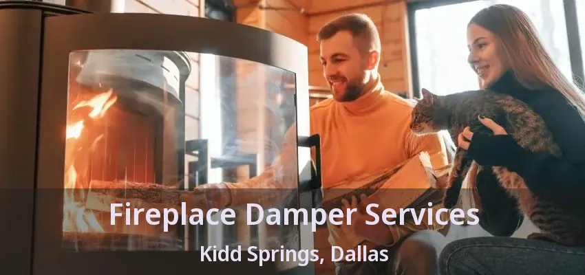 Fireplace Damper Services Kidd Springs, Dallas - TX