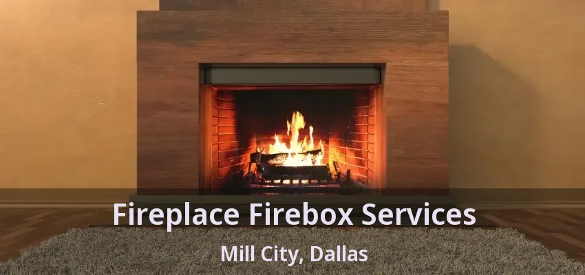 Fireplace Firebox Services Mill City, Dallas - TX