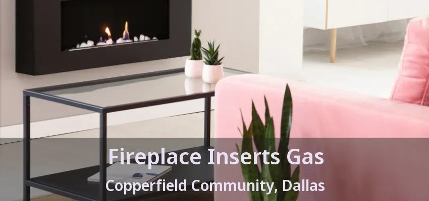 Fireplace Inserts Gas Copperfield Community, Dallas - TX