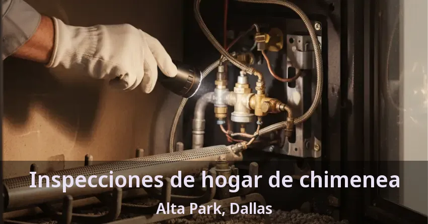 Inspecciones de hogar de chimenea Alta Park, Dallas - TX