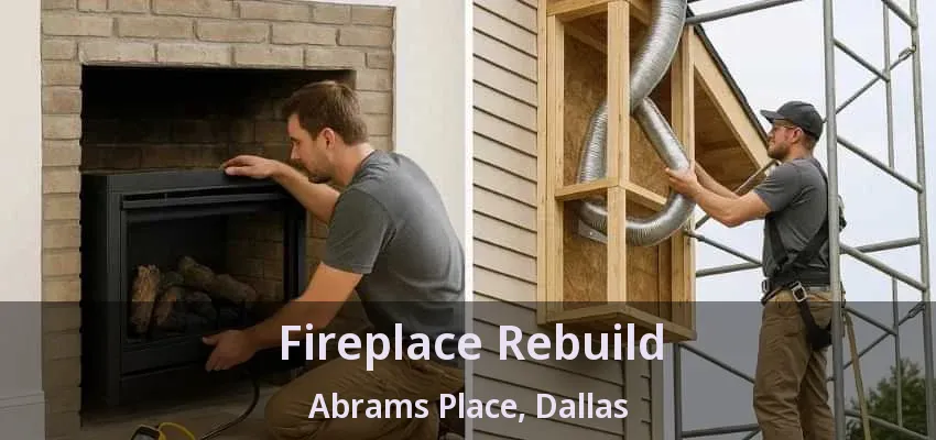 Fireplace Rebuild Abrams Place, Dallas - TX