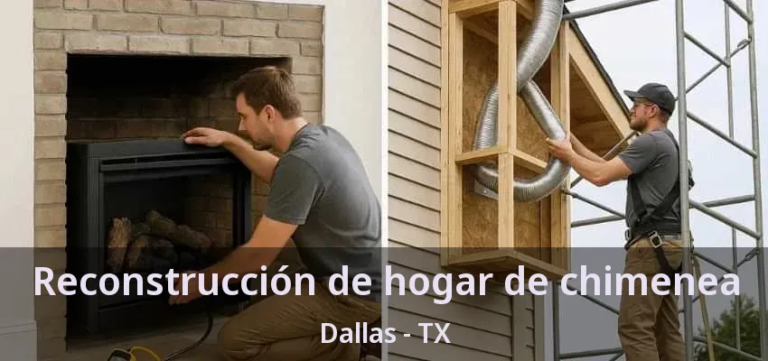 Reconstrucción de hogar de chimenea Dallas - TX
