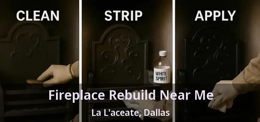 Fireplace Rebuild Near Me La L'aceate, Dallas - TX