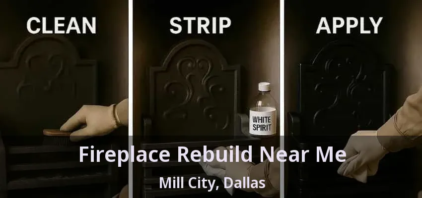 Fireplace Rebuild Near Me Mill City, Dallas - TX