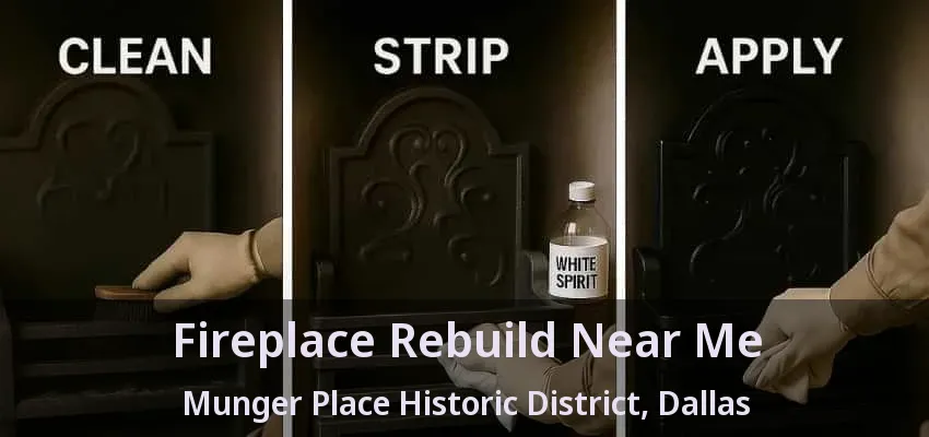 Fireplace Rebuild Near Me Munger Place Historic District, Dallas - TX