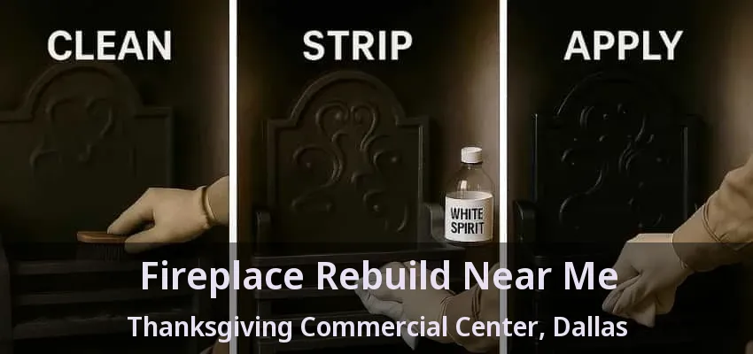 Fireplace Rebuild Near Me Thanksgiving Commercial Center, Dallas - TX
