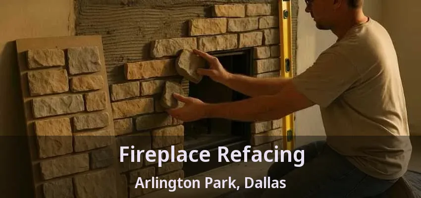 Fireplace Refacing Arlington Park, Dallas - TX