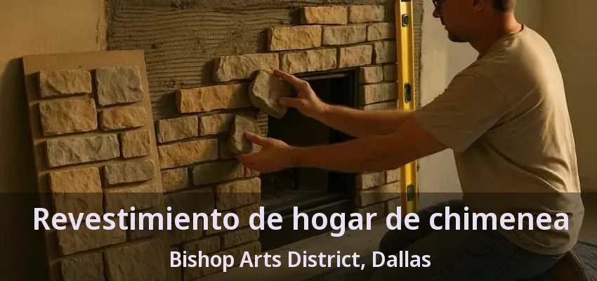 Revestimiento de hogar de chimenea Bishop Arts District, Dallas - TX