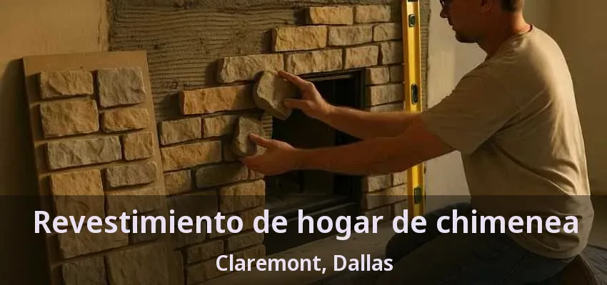 Revestimiento de hogar de chimenea Claremont, Dallas - TX Revestimiento de hogar de chimenea Claremont, Dallas - TX