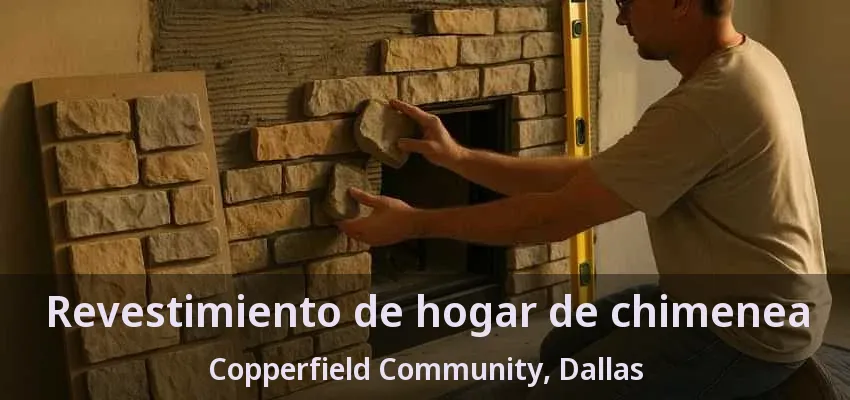 Revestimiento de hogar de chimenea Copperfield Community, Dallas - TX