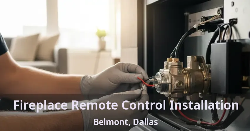 Fireplace Remote Control Installation Belmont, Dallas - TX Fireplace Remote Control Installation Belmont, Dallas - TX