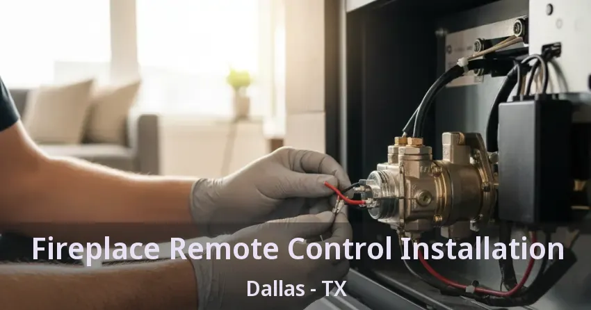 Fireplace Remote Control Installation Dallas - TX