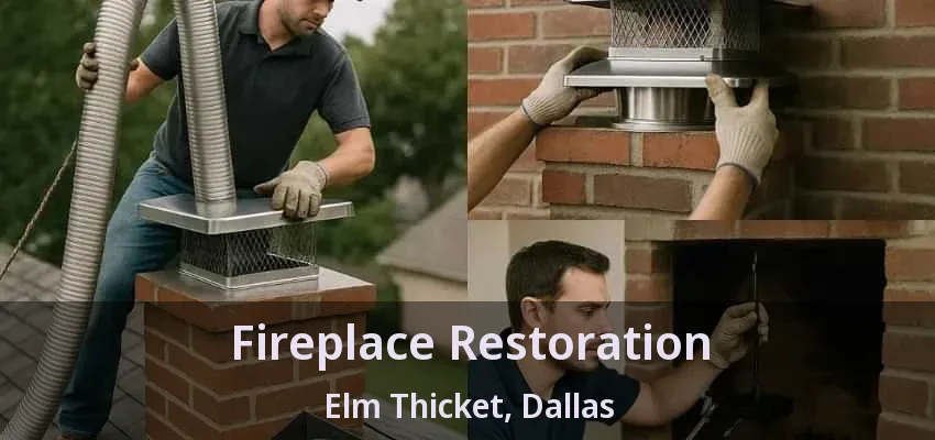 Fireplace Restoration Elm Thicket, Dallas - TX