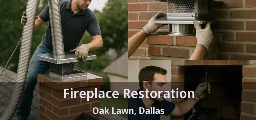Fireplace Restoration Oak Lawn, Dallas - TX