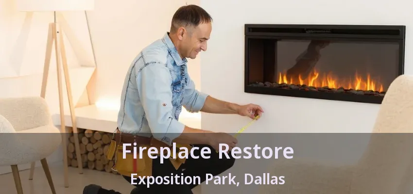 Fireplace Restore Exposition Park, Dallas - TX