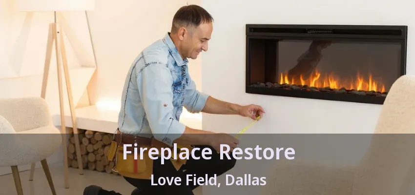 Fireplace Restore Love Field, Dallas - TX