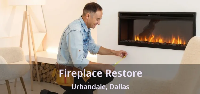 Fireplace Restore Urbandale, Dallas - TX