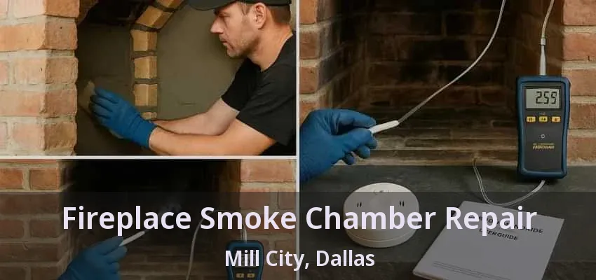 Fireplace Smoke Chamber Repair Mill City, Dallas - TX