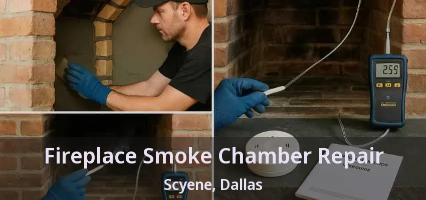 Fireplace Smoke Chamber Repair Scyene, Dallas - TX