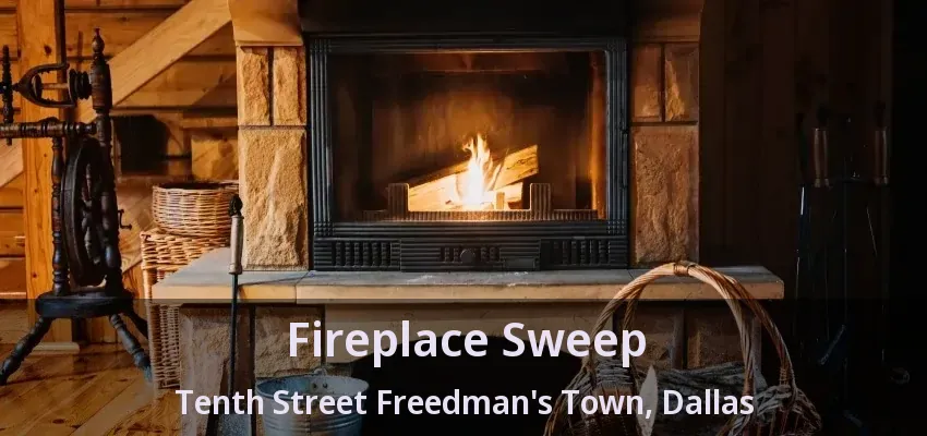 Fireplace Sweep Tenth Street Freedman's Town, Dallas - TX
