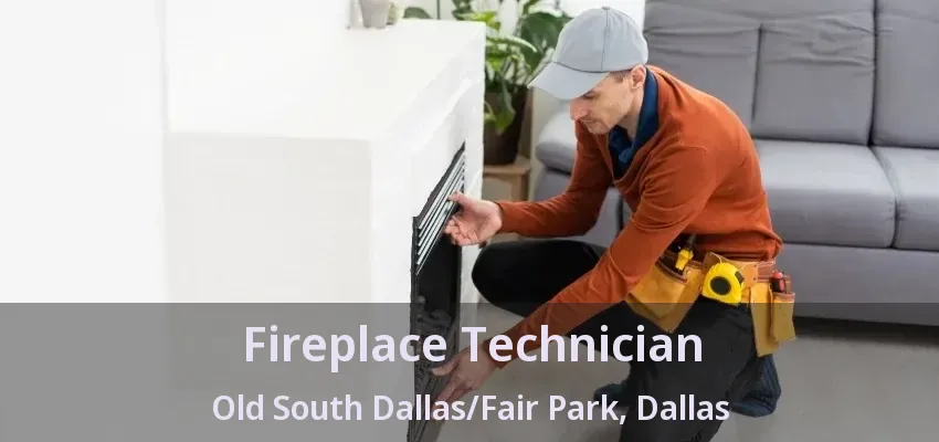 Fireplace Technician Old South Dallas/Fair Park, Dallas - TX