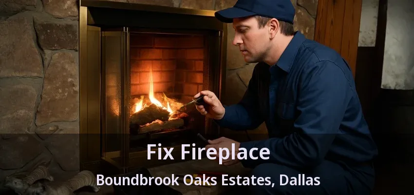 Fix Fireplace Boundbrook Oaks Estates, Dallas - TX