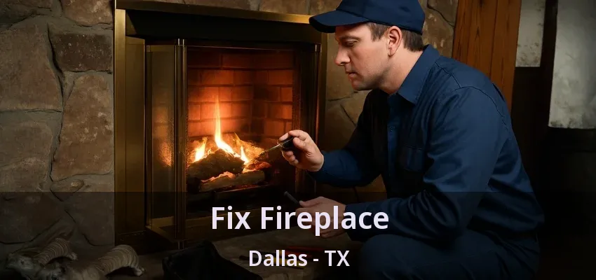 Fix Fireplace Dallas - TX