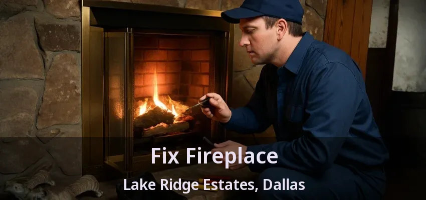 Fix Fireplace Lake Ridge Estates, Dallas - TX