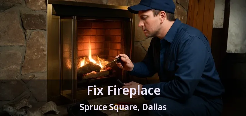 Fix Fireplace Spruce Square, Dallas - TX