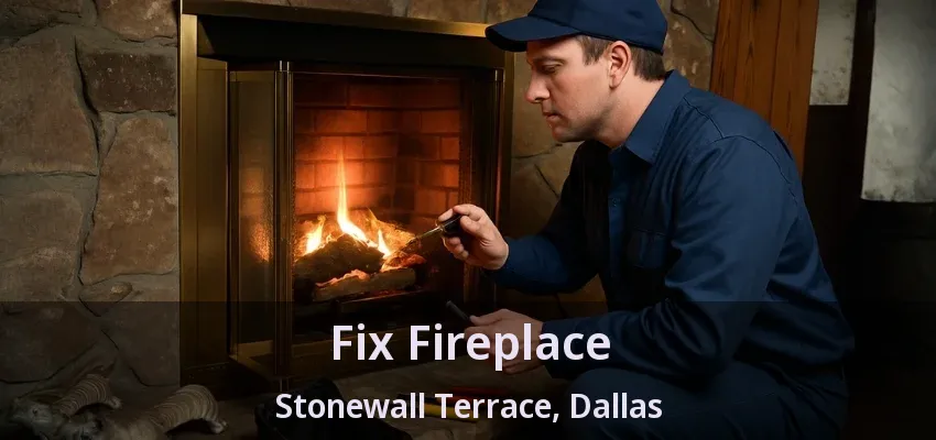 Fix Fireplace Stonewall Terrace, Dallas - TX