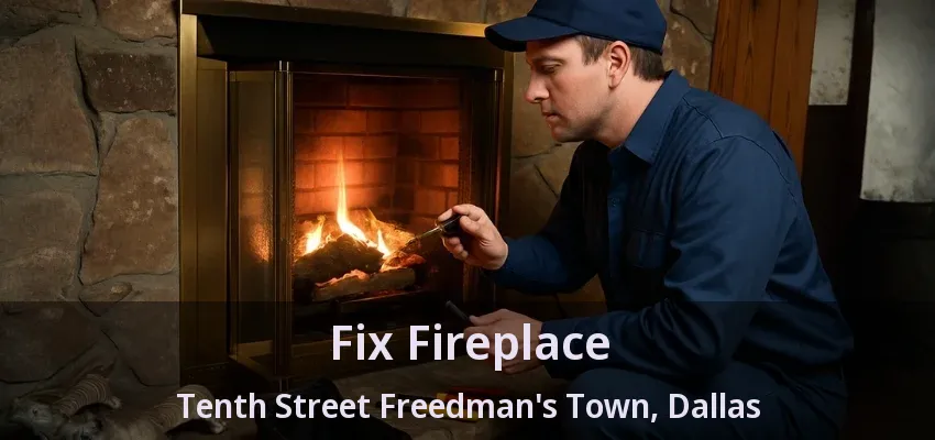 Fix Fireplace Tenth Street Freedman's Town, Dallas - TX
