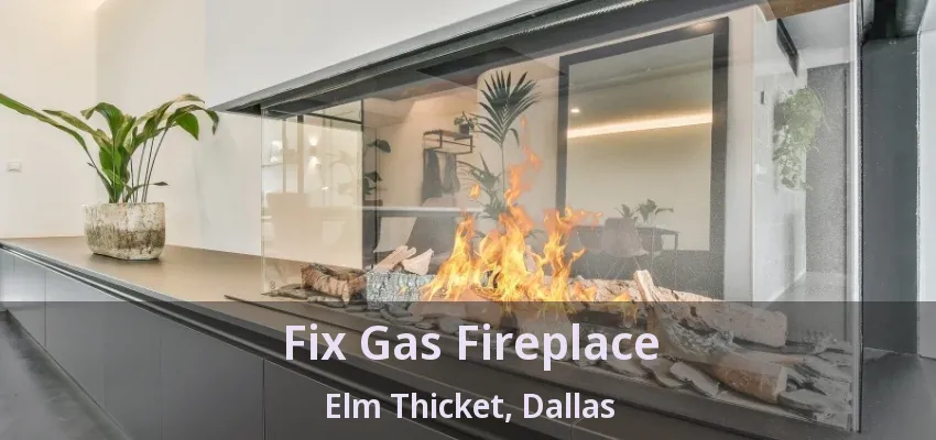 Fix Gas Fireplace Elm Thicket, Dallas - TX