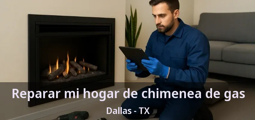 Reparar mi hogar de chimenea de gas Dallas - TX