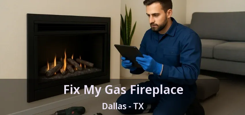 Fix My Gas Fireplace Dallas - TX