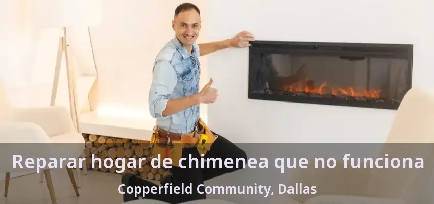 Reparar hogar de chimenea que no funciona Copperfield Community, Dallas - TX