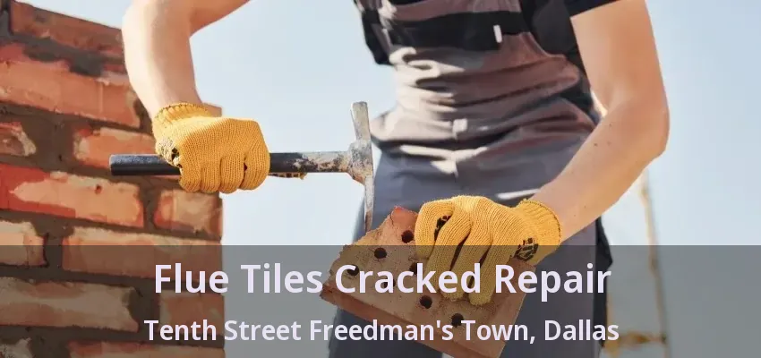 Flue Tiles Cracked Repair Tenth Street Freedman's Town, Dallas - TX