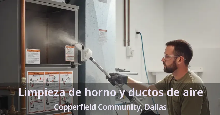 Limpieza de horno y ductos de aire Copperfield Community, Dallas - TX