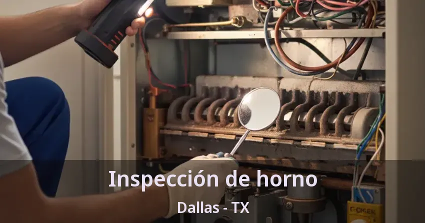 Inspección de horno Dallas - TX