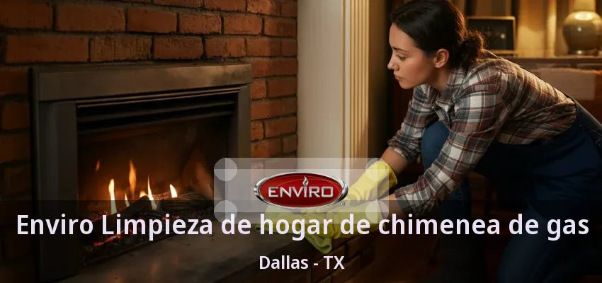 Enviro Limpieza de hogar de chimenea de gas Dallas - TX
