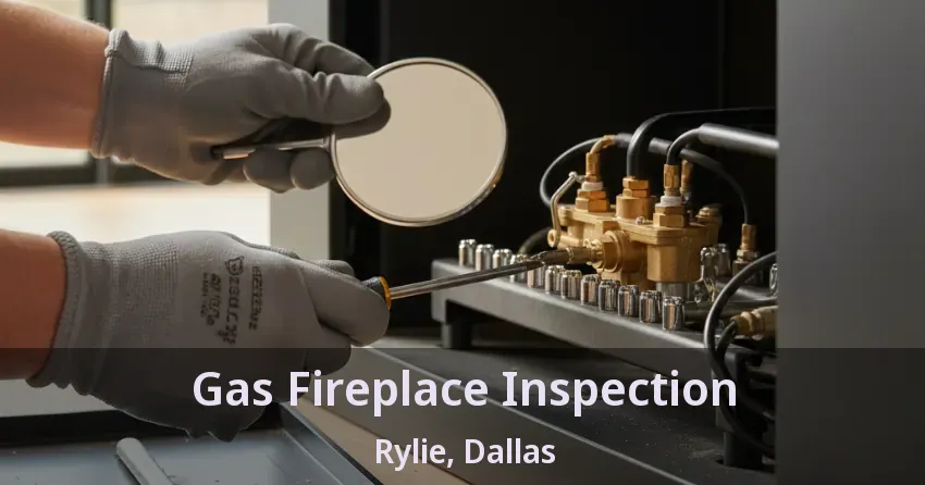 Gas Fireplace Inspection Rylie, Dallas - TX