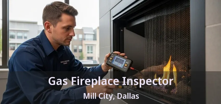 Gas Fireplace Inspector Mill City, Dallas - TX