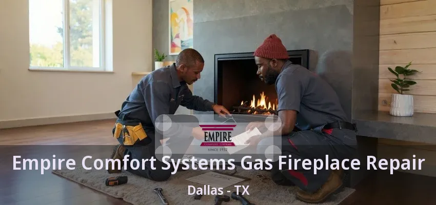 Empire Comfort Systems Gas Fireplace Repair Dallas - TX