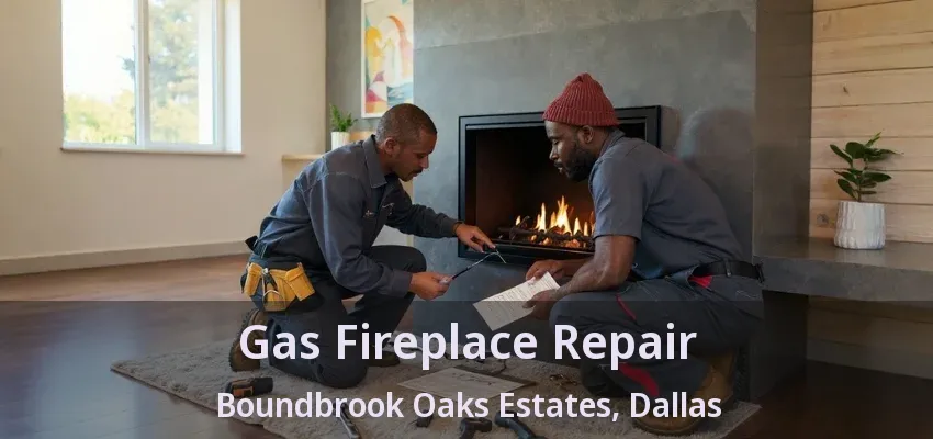 Gas Fireplace Repair Boundbrook Oaks Estates, Dallas - TX