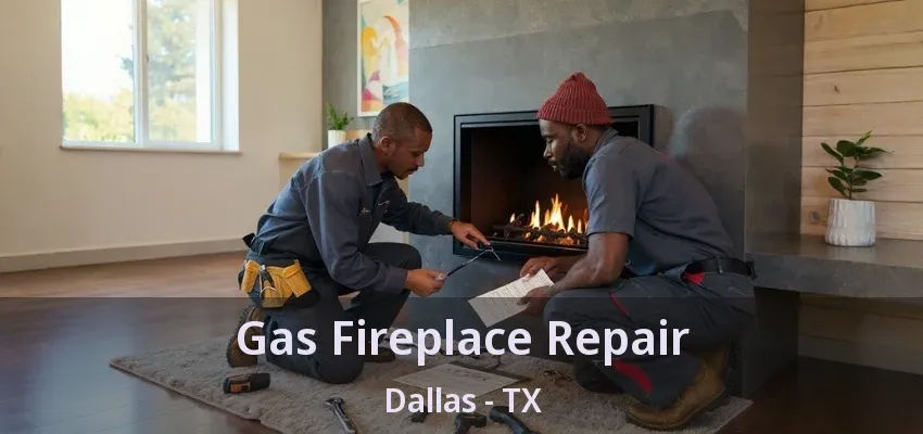 Gas Fireplace Repair Dallas - TX