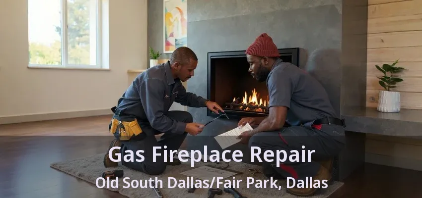 Gas Fireplace Repair Old South Dallas/Fair Park, Dallas - TX