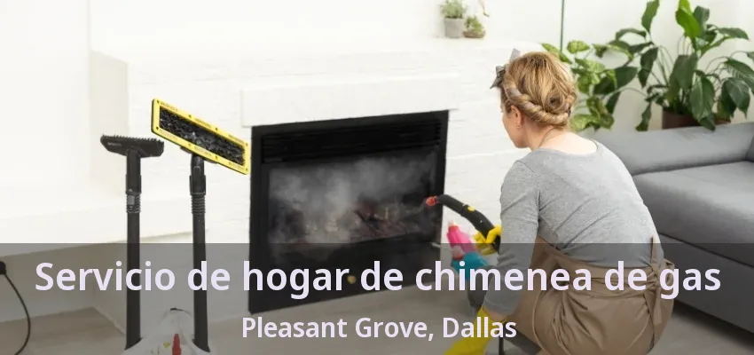 Servicio de hogar de chimenea de gas Pleasant Grove, Dallas - TX
